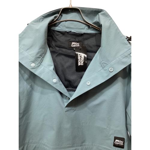 Abu Garcia (アブガルシア) ウォーターレジスタント フィッシングアノラック メンズ SIZE XL ブルーグレー