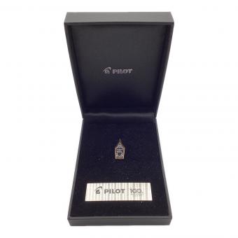 PILOT (パイロット) ピンバッジ 100th Anniversary 純銀 専用ケース付き