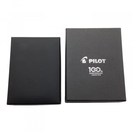 PILOT (パイロット) ピンバッジ 100th Anniversary 純銀 専用ケース