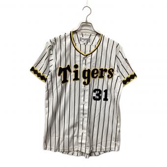 阪神タイガース (ハンシンタイガース) 掛布ファーム監督 ＃31 応援グッズ ホワイト×ブラック×イエロー　輝流ライン