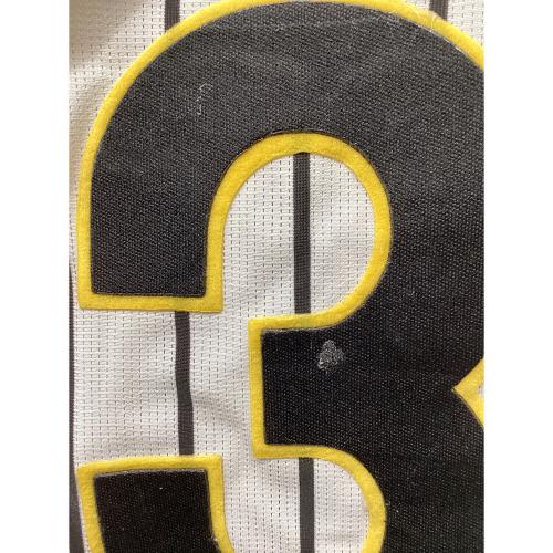 阪神タイガース (ハンシンタイガース) 掛布ファーム監督 ＃31 応援グッズ ホワイト×ブラック×イエロー　輝流ライン