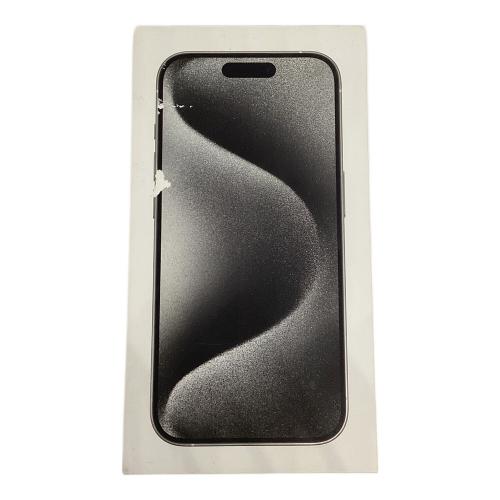 Apple (アップル) iPhone15 Pro MTUD3J/A 356597925319746 サインアウト確認済