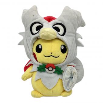 デリバードのポンチョを着たピカチュウ ポケモンセンターオリジナル ヌイグルミ @