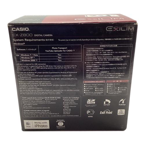 CASIO (カシオ) コンパクトデジタルカメラ EX-Z800