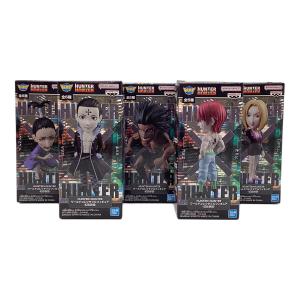 HUNTER HUNTER (ハンター×ハンター) 幻影旅団 5体セット フィギュア 箱潰れ有 ワールドコレクタブルフィギュア