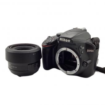 Nikon (ニコン) デジタル一眼レフカメラ D3400 レンズAF-S DX NIKKOR 35mm f/1.8G