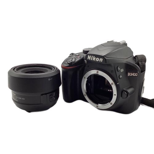 Nikon (ニコン) デジタル一眼レフカメラ D3400 レンズAF-S DX NIKKOR 35mm f/1.8G