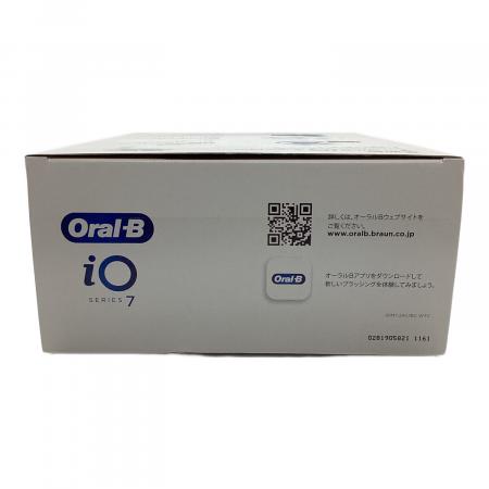 ブラウン オーラルB iO7 ホワイトアラバスター iOM7.2A1.1BC W BRAUN (ブラウン) 電動歯ブラシ オーラルB IO7 ホワイトアラバスター