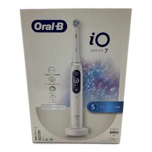 BRAUN (ブラウン) 電動歯ブラシ オーラルB IO7 ホワイトアラバスター IOM7.2A1.1BC WTC
