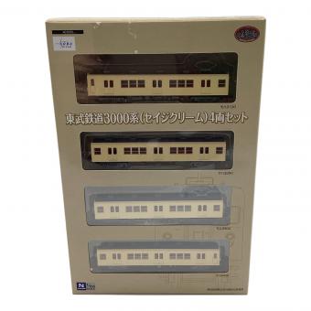 TOMYTEC (トミーテック) Nゲージ 1/150スケール 東武鉄道3000系(セイジクリーム) 4両セット 「鉄道コレクション」