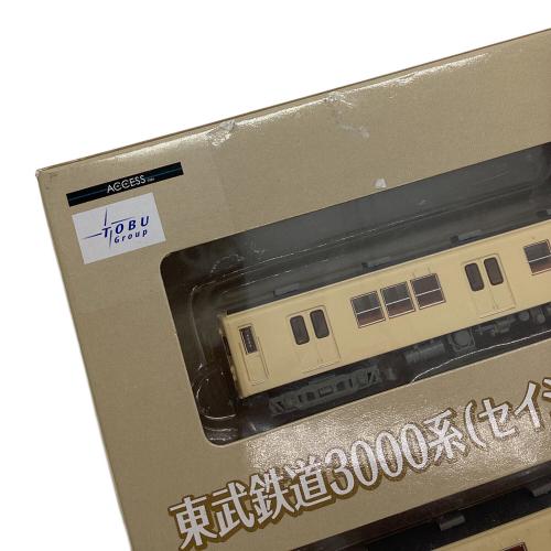 TOMYTEC (トミーテック) Nゲージ 1/150スケール 東武鉄道3000系(セイジクリーム) 4両セット 「鉄道コレクション」