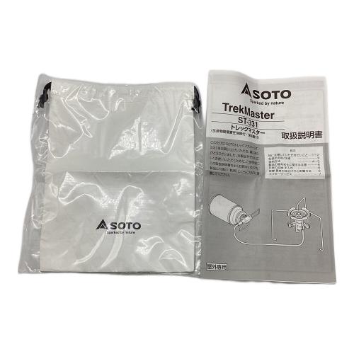 SOTO (ソト) シングルガスバーナー PSLPGマーク有 ST-331