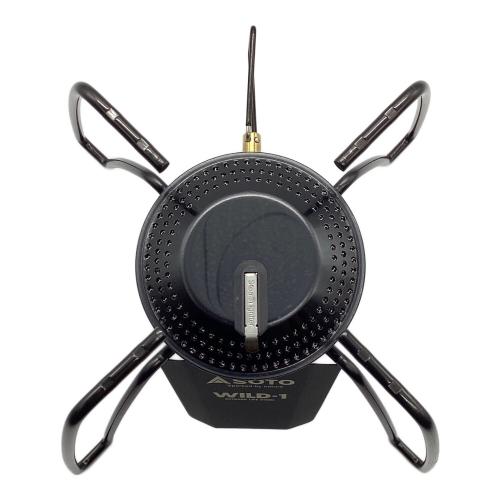 WILD-1 (ワイルドワン) シングルガスバーナー SOTO PSLPGマーク有 ST-W340GBK