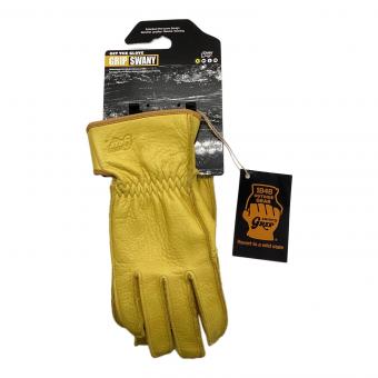 GRIP SWANY (グリップスワニー) レザーグローブ イエロー 未使用品
