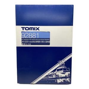TOMIX (トミックス) JR E231 1000系近郊電車(東北・高崎線)基本セット Nゲージ 92881