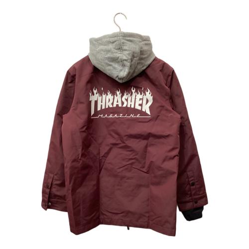 THRASHER (スラッシャー) スノーボードウェア(ジャケット) メンズ SIZE M レッド