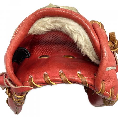 MIZUNO (ミズノ) Global Elite H Selection 02 グローブ レッド 左投げ