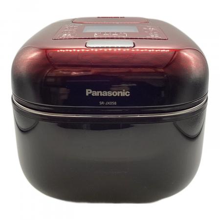 【中古・美品】圧力IH炊飯器　パナソニック　SR-JX058　2019年製 Panasonic (パナソニック) IH炊飯ジャー SR-JX058 2024年製 3合(0.54L