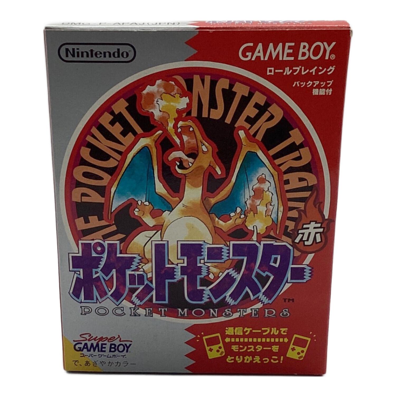 Nintendo (ニンテンドー) ポケットモンスター 赤 ゲームボーイ用ソフト