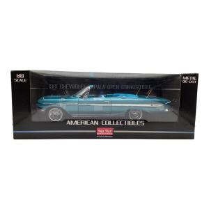 SUNSTAR (サンスタ) シボレー インパラ オープンコンバーチブル 1961 トワイライトターコイズ モデルカー