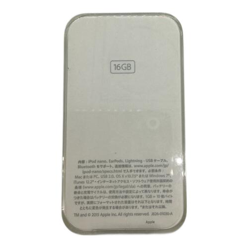 Apple (アップル) iPod nano MKMX2J/A 未使用品 16GB