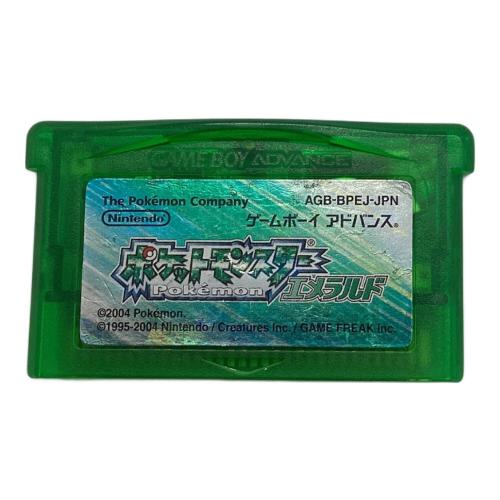 ポケットモンスター エメラルド ゲームボーイアドバンス用ソフト ワイヤレスアダプタ付き CERO A (全年齢対象)