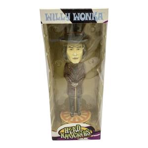 チャーリーとチョコレート工場 ウィリー・ウォンカ フィギュア HEAD KNOCKERS