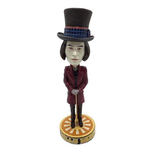 チャーリーとチョコレート工場 ウィリー・ウォンカ フィギュア HEAD KNOCKERS