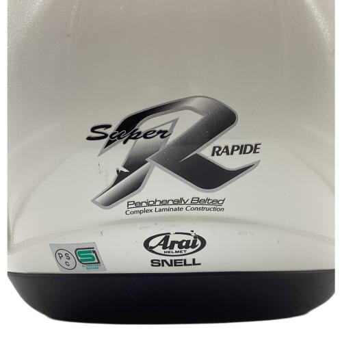 Arai (アライ) バイク用ヘルメット Super RAPIDE 57~58cm PSCマーク(バイク用ヘルメット)有