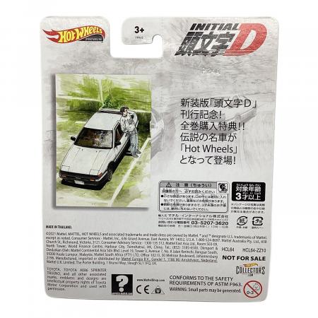 HOT WHEELS (ホットウィールズ) トヨタ AE86 スプリンタートレノ