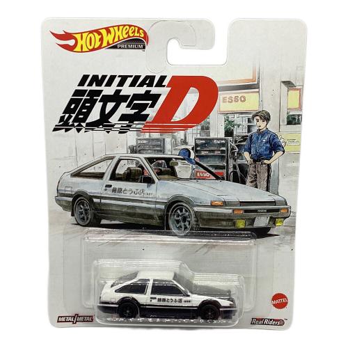 HOT WHEELS (ホットウィールズ) トヨタ AE86 スプリンタートレノ ミニカー 全巻購入特典  通知書付き @