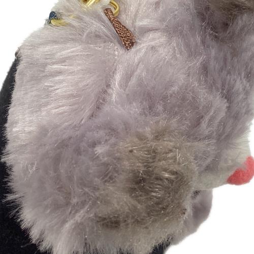 UniBEARsity バッジ付きブラッシュキーチェーン パウキャット