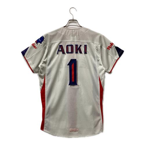 東京ヤクルトスワローズ (トウキョウヤクルトスワローズ) 野球ユニフォーム 1番 Beams ★ メンズ SIZE Free ホワイト×レッド