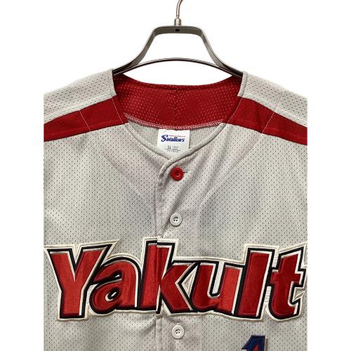 東京ヤクルトスワローズ (トウキョウヤクルトスワローズ) 野球ユニフォーム 1番 Beams ★ メンズ SIZE Free ホワイト×レッド