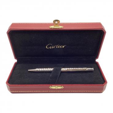 美品⭐️Cartier ボールペン サントスCドゥ　シルバーカラー 楽天市場】Cartier カルティエ サントス C ドゥ 2C ボールペン