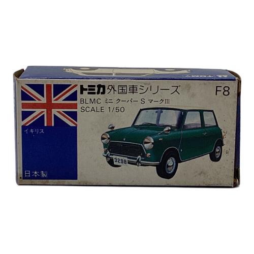 TOMY (トミー) 青箱 トミカ ポリスカー 外国車シリーズBLMC ミニクーパーSマークⅢ