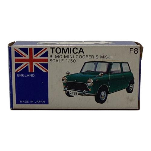TOMY (トミー) 青箱 トミカ 35DUNLOP 外国車 ミニクーパーS マークⅢ