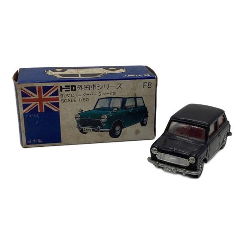 TOMY (トミー) 青箱 トミカ ブラック 外国車シリーズミニクーパーS マークⅢ