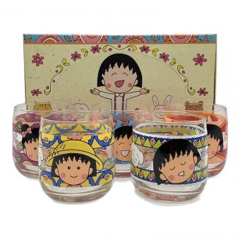 グラス レトログラス ちびまる子ミニグラス5客セット