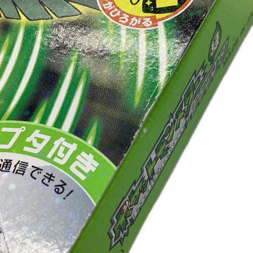 ポケットモンスター リーフグリーン ゲームボーイアドバンス用ソフト ワイヤレスアダプタ無し CERO A (全年齢対象)