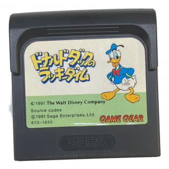 セガ ドナルドダックのラッキーダイム ゲームギア用ソフト -