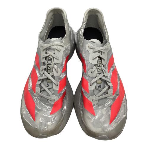adidas (アディダス) ランニングシューズ JR7259 ADIZERO ADIOS PRO EVO 2 メンズ SIZE 28cm グレー×レッド