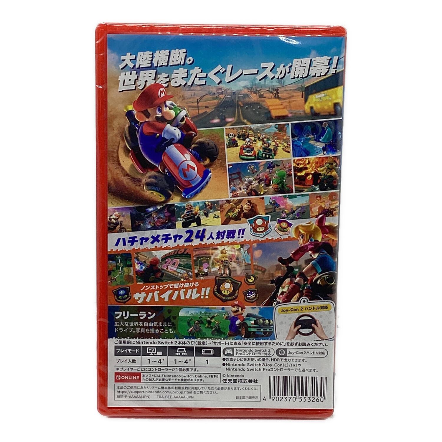 マリオカート ワールド　Nintendo Switch 2 用 ソフト　未開封品 マリオカート ワールド Nintendo Switch2用ソフト CERO A (全年齢対象