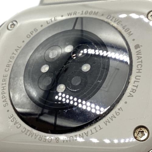 Apple (アップル) Apple Watch ULTRA MQFV3J/A シリアル番号：H9V496N2Q4
