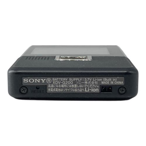 SONY (ソニー) ワンセグ対応ラジオ XDV-G200｜トレファクONLINE