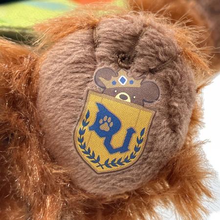DISNEY (ディズニー) ユニベアシティ パウシクル バッジ付きぬいぐるみ
