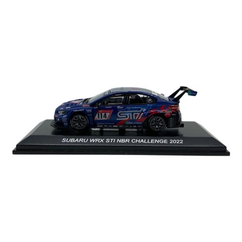 京商 (キョウショウ) MINI CAR&BOOK SUBARU WRX STI NBR CHALLENGE 2022 ミニカー