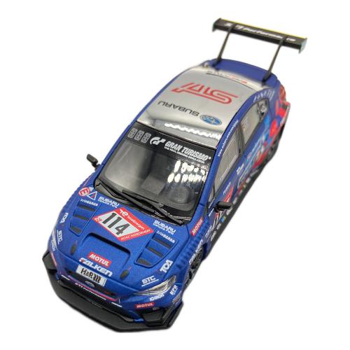 京商 (キョウショウ) MINI CAR&BOOK SUBARU WRX STI NBR CHALLENGE 2022 ミニカー