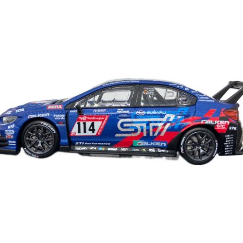 京商 (キョウショウ) MINI CAR&BOOK SUBARU WRX STI NBR CHALLENGE 2022 ミニカー