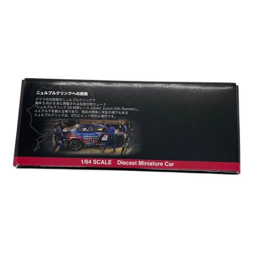 京商 (キョウショウ) MINI CAR&BOOK SUBARU WRX STI NBR CHALLENGE 2022 ミニカー